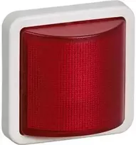 LAURITZ KNUDSEN Opus® 74 signalinė lempa LED 12V AC/DC, nuolat šviečianti / mirksinti raudona