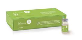 GLAM D3 Sebumo reguliatorius, aktyvinantis plaukų augimą organinis losjonas 12 AMPS x 6 ml