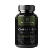 VitalHarmony Omega 3-6-9 Minkštos tabletės N90