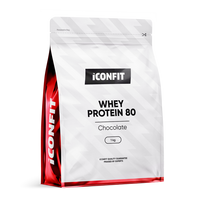 ICONFIT Whey Protein 80 - Šokoladas 1 KG