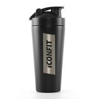 ICONFIT purtyklė „Reforce“ iš nerūdijančio plieno, 900 ml – juoda
