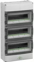 SPELSBERG Grupinė plokštė AK 42, 3x14 modulių A x P x G: 600x315x155 mm IP 65 Polikarbonatas, šviesiai pilka RAL 7035