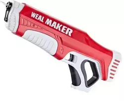 MCU „Weal Maker“ elektroninis automatinis vandens pistoletas, raudonas