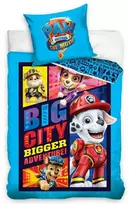 MCU Paw Patrol The Movie ''Didmiestis'' patalynė 140 x 200 cm, 100 procentų medvilnė