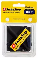 SWISSSTOP ratlankio stabdžių kaladėlės ir kasetės laikiklis „Full FlashPro BXP“ aliuminio ratlankiams, 2 kaladėlių rinkinys.