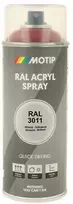 Motip Ral 3011 blizgi ruda raudona