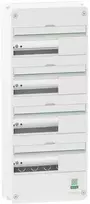 Schneider Electric Resi9 CX skirstomosios plokštės dangtis R9H13844 4x13 modulių, baltas, be durelių