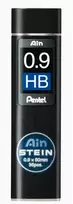 Pentel C279-HBO, Pilka, Plona, Juoda, 0,9 mm, 36 vnt., Dėžutė