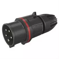 Walther Kištukas CEE 5P 16A 380V H6 raudonas fazės sukeitimo jungiklis