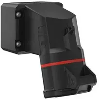 Walther Sieninis lizdas CEE 5P 16A 380V H6 raudonas juodas