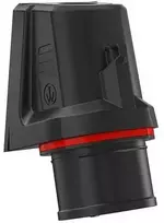 Walther Sieninis lizdas CEE 5P 16A 380V H6 raudonas vienos fazės