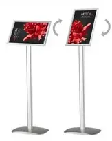 Plakatas Twinco Informacinis stendas TWIN MENU A4 aliuminis