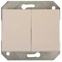 Jungiklis VILMA XP500, 2 klav., baltos spalvos, IP44