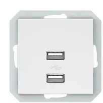 USB kroviklis VILMA QR1000, mat. baltos spalvos