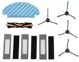 Rinkinys Nordic Quality dulkių siurbliui - robotui Ecovacs OZMO 920/950/T8/T9/T5/N5/N7/N8, 12vnt.
