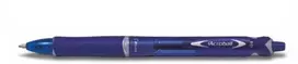 Pilot Pen Pilot Acroball, Clip, ištraukiamas tušinukas su užsegimu, daugkartinio pildymo, mėlynas, vidutinio dydžio