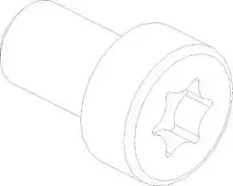 CUBIC Cilindrų varžtai Torx B776B