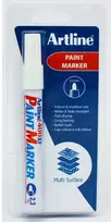 Žymeklis Artline 400XF Dažai balti 1/Blisterinė pakuotė