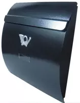 Pilka antikvarinė pašto dėžutė WA1P