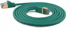 Wantec wW Patch CableCat.7 RohCable ypač plonas (kištukas CAT6A) SSTP žalias 2,0 m (7217)