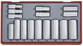 TengTools Galvučių komplektas Teng Tools TT3816; 16 vnt.