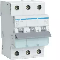 Automatinis jungiklis 6kA, B, 20A, 3P, B20 Hager MBN320E