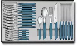 Victorinox Swiss Modern Stalo įrankių rinkinys 24 vnt. Mėlyna