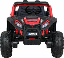 Ramiz Elektromobilis Buggy UTV Racing 4x4 raudonas, vienvietis