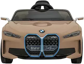 Elektrinė mašina vaikams BMW I4 aukso spalvos