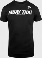 Vyriški marškinėliai Venum Muay Thai VT - Juodas/Baltas