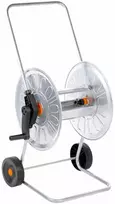 Žarnos ritės vežimėlis 80 m 1/2" arba 50 m 3/4" žarnai, plienas