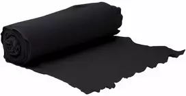 Membrana su geotekstile, juoda, 1x150m, poliesterio pluoštas