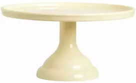 Allc Tortinė ant kojelės, vanilinė 23,5cm