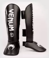 Venum Challenger Kids Shin Guards - Juodas/Baltas