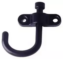Oem Pasukamas kablys – juodas – 53 mm – metalinis kablys