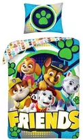 MCU „Paw Patrol“ draugų patalynė – 100 procentų medvilnės