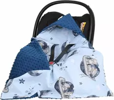 Babymam Automobilinės kėdutės antklodė - įdėklas, 80x80 cm