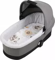 Babymam Vežimėlio lopšio komplektas, įdėklas ir čiužinio paklodė