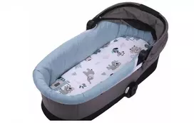 Babymam Vežimėlio lopšio komplektas, įdėklas ir čiužinio paklodė