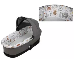 Babymam Vežimėlio lopšio komplektas, įdėklas ir čiužinio paklodė