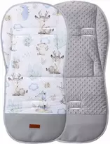 Babymam Vaikiško vežimėlio dvipusis įdėklas 80x40 cm