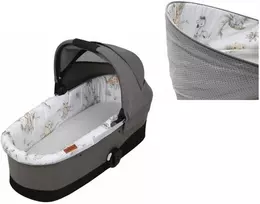 Babymam Vežimėlio lopšio komplektas, įdėklas ir čiužinio paklodė