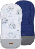 Babymam Vaikiško vežimėlio dvipusis įdėklas 80x40 cm