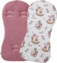 Babymam Vaikiško vežimėlio dvipusis įdėklas 71x35 cm