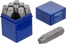 Bgs Technic Skaičių išmušėjų rinkinys | 12 mm (3040)