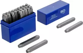 Bgs Technic Raidžių išmušėjų rinkinys A iki Z | 6 mm (2033)