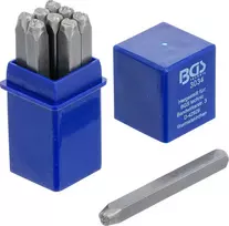 Bgs Technic Skaičių išmušėjų rinkinys | 4 mm (3034)