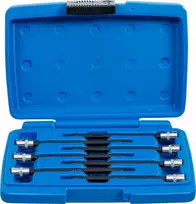 Bgs Technic Įpresuotų antgalių rinkinys | 6.3 mm (1/4") | T-Star (Torx) su šarnyriniu antgaliu | 7 vnt. (8618)