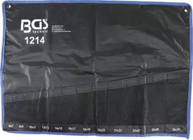 Bgs Technic Tuščias dėklas kilpiniams raktams su 12 kišenių iš BGS 1214 (1214-LEER)
