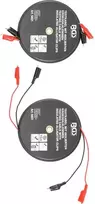 Bgs Technic Gnybtų / klipsų kabelių dėžutė | automatinė ritė | 15 m (9401)